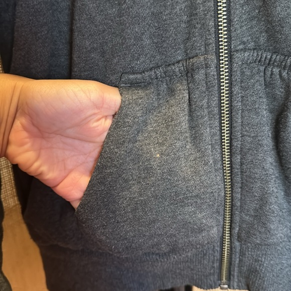 REVERSIBLE GREY & FLANNEL HOODIE - Picture 2 of 12